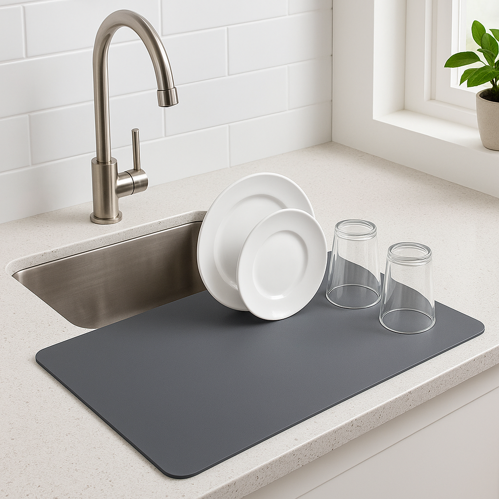 Drying Mat for Kitchen & Bathroom